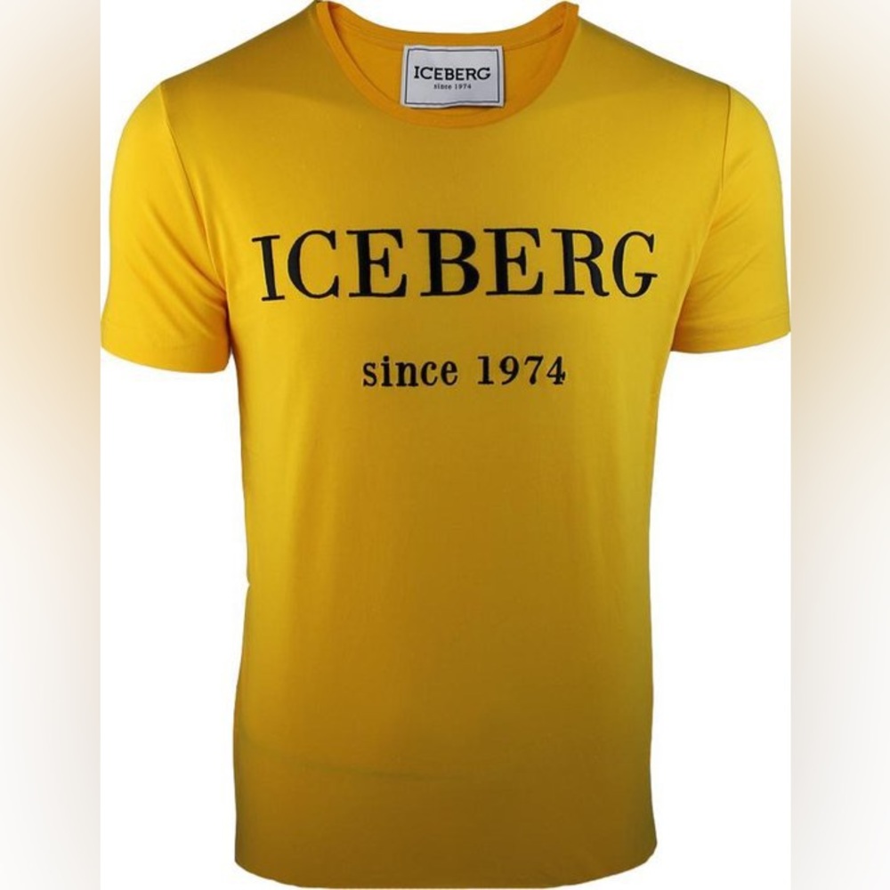 Iceberg Heritage Logo Embroidered Crewneck T-Shirt